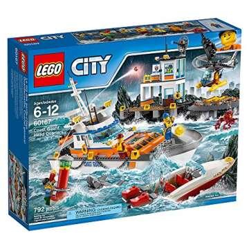 LEGO City Coast Guard Head Quarters 60167 Building Kit (792 Piece)