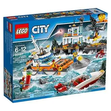 LEGO City Coast Guard Head Quarters 60167 Building Kit (792 Piece)