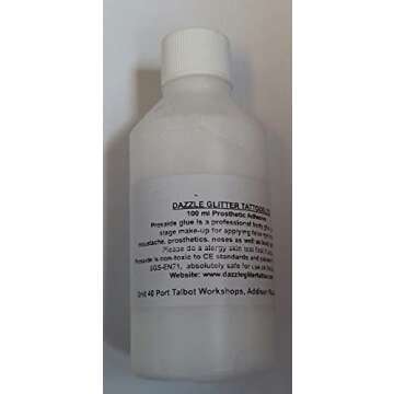 100 ml Pros-aide Body Art Glue Adhesive for Glitter Tattoos/Theatrical/Prosthetic/Cosmetic use FX Pa...