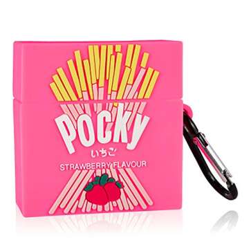 Mulafnxal for Airpod Pro 2019/Pro 2 Gen 2022 Case, Cute 3D Funny Soft Silicone Air pods Pro Cover, F...