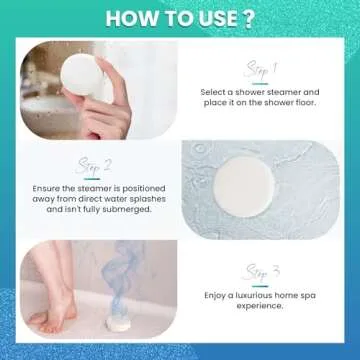 Shower Steamers Aromatherapy - 8 Pack Shower Bombs with Essential Oils Mint Eucalyptus Scent, Birthday Gifts for Women Men Who Have Everthing, Mothers Day Gifts, Graduation Gifts for Her Him