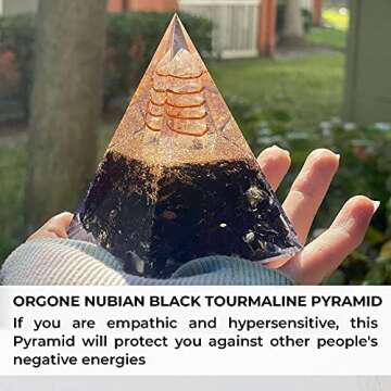 Orgone Pyramid for Chakra Balancing & Spiritual Healing