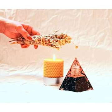 Orgone Pyramid for Chakra Balancing & Spiritual Healing