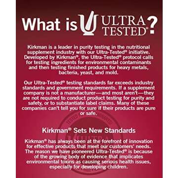 Kirkman - Biofilm Defense Disruptor and Buster - W/Lipase and Glucoamylase - Enzymes for Digestion for Men and Women - Protects Immune System - 60 Supplement Capsules
