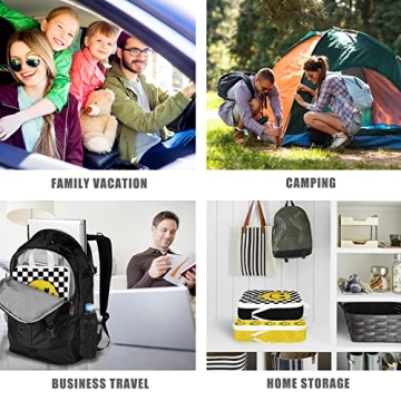 6 Compression Packing Cubes for Stylish Travel Organization