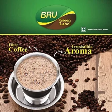 BRU Green Label Coffee 200g - Rich Aroma & Flavor