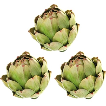 Meiwlong Realistic Faux Artichokes for Home Decor
