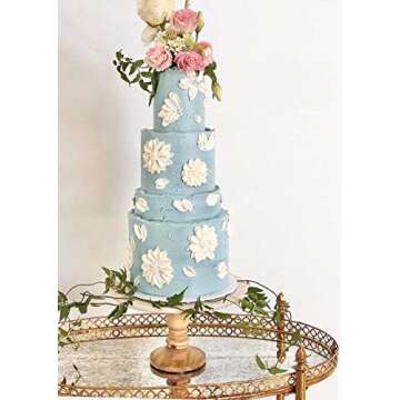 Shape Innovation Round Cake Dummy Set - 3pcs, 5" x 6", 8", & 10" Rounds - Perfect for Wedding, Birth...