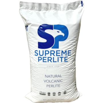 Supreme Horticulture Coarse Grade Perlite 4 Cubic Foot for All Gardening Needs