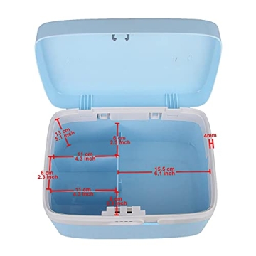 eoere Medicine Box with Lock - Child Safety Storage Solution