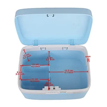 eoere Medicine Box with Lock - Child Safety Storage Solution