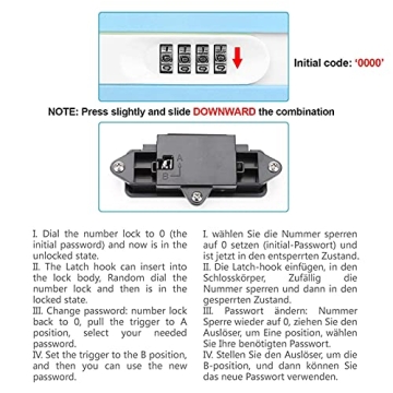 eoere Medicine Box with Lock - Child Safety Storage Solution