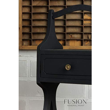 Fusion Mineral Paint 500 ml Coal Black for DIY Projects