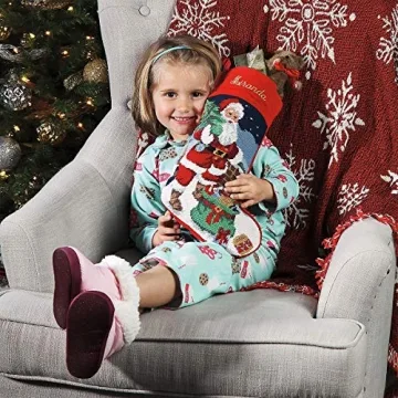 Lillian Vernon Personalized Needlepoint Christmas Stocking