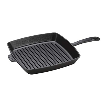 Staub 12" Cast Iron Grill Pan - Premium Cooking Essentials