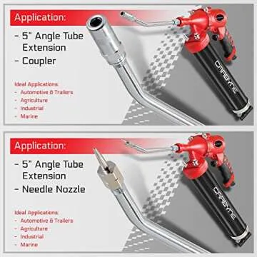 Carbyne Pneumatic Grease Gun - Automatic Greasing Made Easy