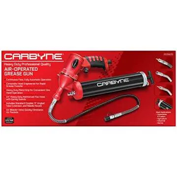 Carbyne Pneumatic Grease Gun - Automatic Greasing Made Easy