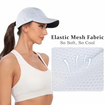 GADIEMKENSD Women's Lightweight Running Hat for Fitness & Outdoors