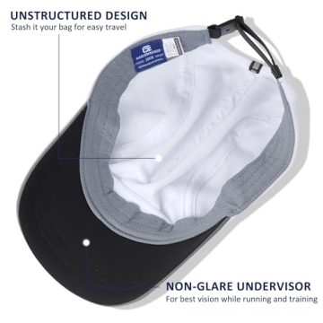 GADIEMKENSD Women's Lightweight Running Hat for Fitness & Outdoors