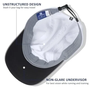 GADIEMKENSD Women's Lightweight Running Hat for Fitness & Outdoors