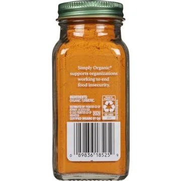 Simply Organic Ground Turmeric, Quality Spice for Health