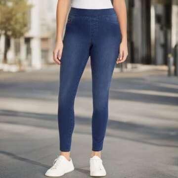 NINE WEST Ladies Heidi Pull On Pant | Women Pullon Pant | Pull On Pants for Women - Nedda 6