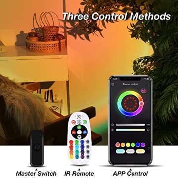 QUIGO Sunset Lamp - App Controlled Color Changing Light