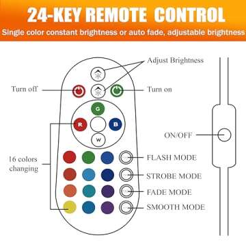 QUIGO Sunset Lamp - App Controlled Color Changing Light