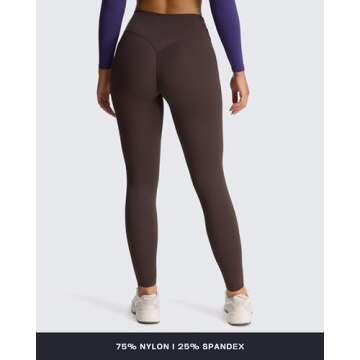Aoxjox High Waisted Yoga Pants - Soft & Stylish Leggings