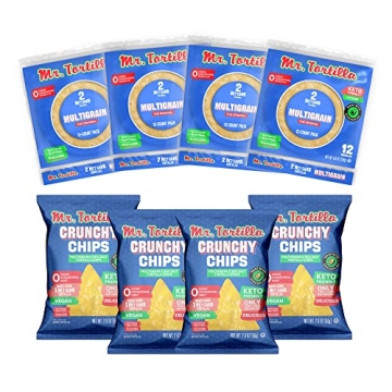 Mr. Tortilla Low-Carb Tortillas and Chips - Guilt-Free