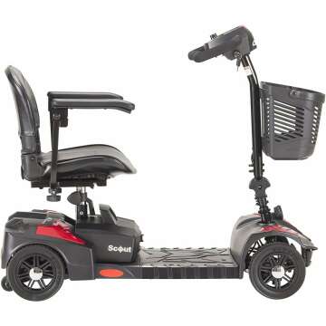Drive Medical Scout 4 Wheel Travel Power Scooter