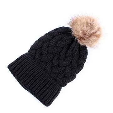 Matching Mother & Baby Winter Hats for Cozy Family Outings