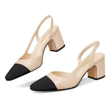 Chic ITOZER Slingback Heels for Women – Comfort & Style