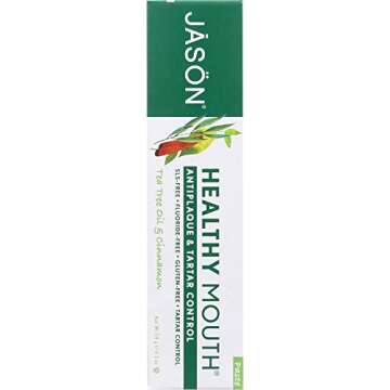 Jason Healthy Mouth Toothpaste 119g (PACK OF 2)