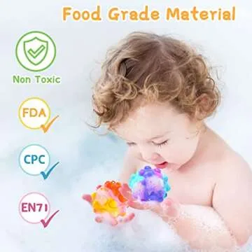 Pop Fidget Toys Balls for Kids - 9 Pack Party Favors