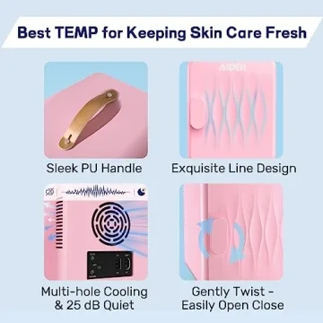 Aidek Portable Mini Fridge for Makeup & Skincare Needs