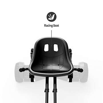Jetson JetKart 2.0 Universal Hoverboard Attachment for All Ages