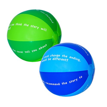 Reading Comprehension Beach Balls for Interactive Learning