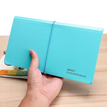 BTSKY Expanding File Folder - 13 Pockets, Portable, Durable