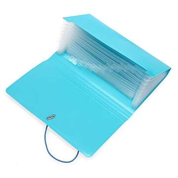 BTSKY Expanding File Folder - 13 Pockets, Portable, Durable