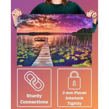 Engaging 1000-Piece Puzzle for Adults & Families