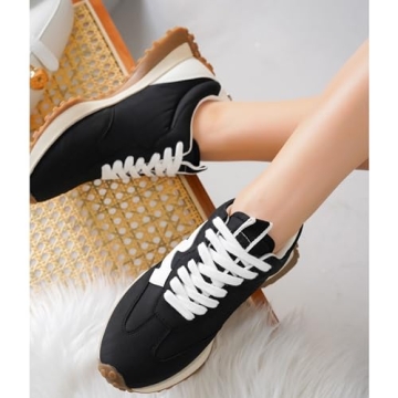 Women's Memory Foam Sneakers Lightweight Non-Slip Comfort