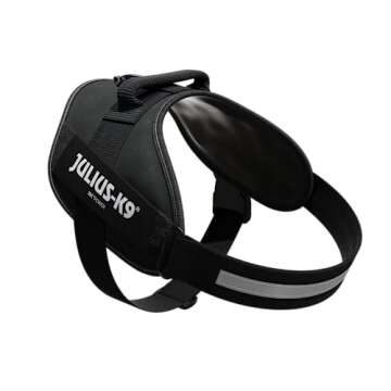 JULIUS-K9 IDC Powerharness for Big Dogs, Size 2 Black