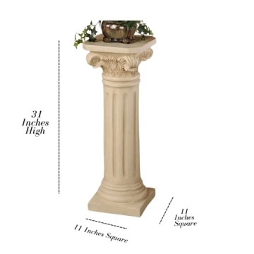 Touch of Class Classic Column Pedestal for Home and Garden