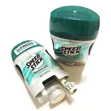 Men's Speed Stick Diversion Can Safe Stash by Deals-N-Sight (1.8 Oz)