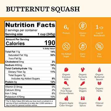 Kettle & Fire Butternut Squash Soup - Creamy Goodness in Every Spoonful