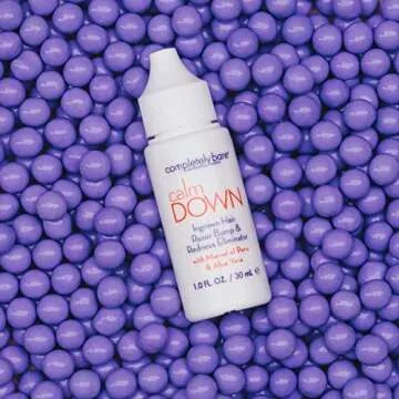 Smooth Skin with calm DOWN Razor Bump & Ingrown Hair Treatment