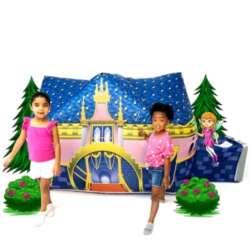 AirFort Royal Castle - Inflatable Kids Fort for Instant Play & Creativity