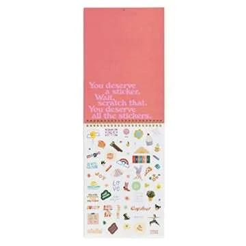 Ban.do 2021 Wall Calendar with Artwork & Stickers