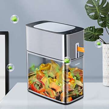 MOPUP Automatic Bathroom Trash Can | Smart Sensor Bin